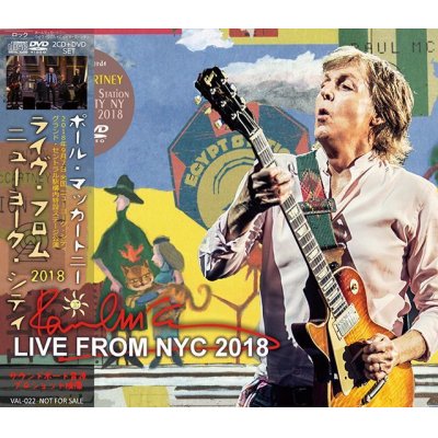 画像1: PAUL McCARTNEY / LIVE FROM NYC 2018 【2CD+DVD】