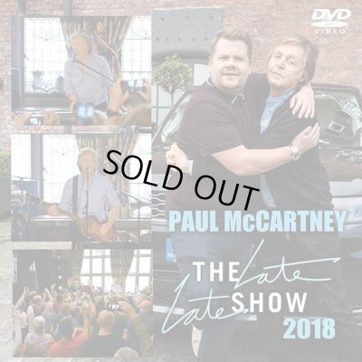 画像1: PAUL McCARTNEY / THE LATE LATE SHOW 2018 【DVD】