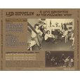 画像2: LED ZEPPELIN / A LIVE ADVENTURE AT THE FILLMORE WEST 【2CD】 (2)