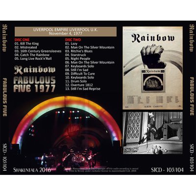 画像2: RAINBOW FABULOUS FIVE 1977 【2CD】