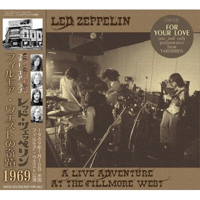 画像1: LED ZEPPELIN / A LIVE ADVENTURE AT THE FILLMORE WEST 【2CD】