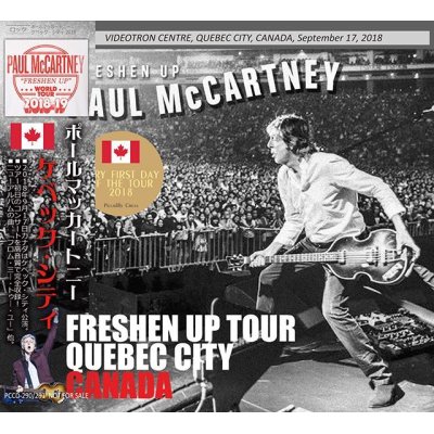 画像1: PAUL McCARTNEY / FRESHEN UP TOUR QUEBEC CITY 2018 【2CD】
