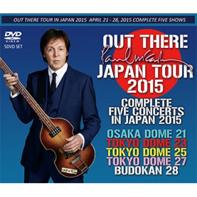 画像1: PAUL McCARTNEY / OUT THERE JAPAN TOUR 2015 COMPLETE FIVE CONCERTS 【5DVD】