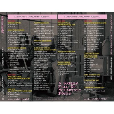 画像2: PAUL McCARTNEY / THE TREVOR JONES TAPES - GARDEN FULL OF McCARTNEY ROSES - 【4CD】