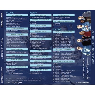 画像2: PAUL McCARTNEY / OFF THE GROUND SESSIONS 【3CD】