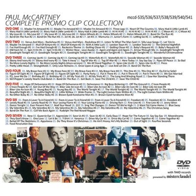 画像2: PAUL McCARTNEY / COMPLETE PROMO CLIP COLLECTION 【7DVD】