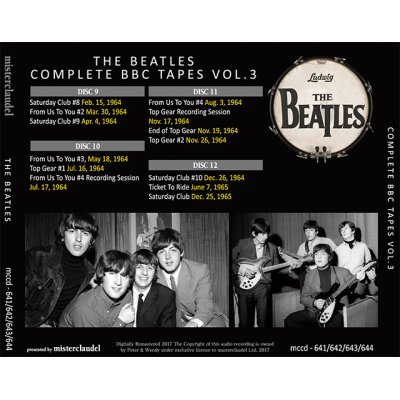 画像2: THE BEATLES / COMPLETE BBC TAPES Vol.3 【4CD＋解説BOOK】