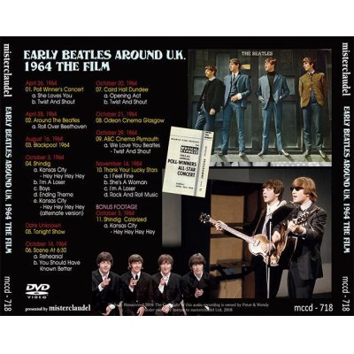 画像2: THE BEATLES / EARLY BEATLES AROUND U.K. 1964 THE FILM 【DVD】