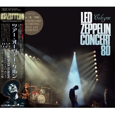 画像1: LED ZEPPELIN 1980 TOUR OVER COLOGNE 2CD