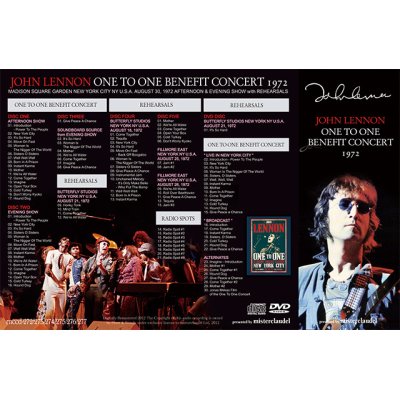 画像2: JOHN LENNON / ONE TO ONE BENEFIT CONCERT 1972 【5CD+DVD】