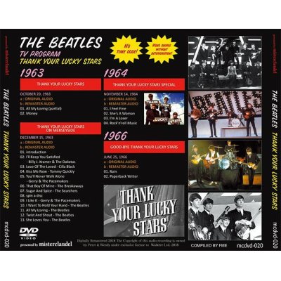 画像2: THE BEATLES / THANK YOUR LUCKY STARS 1963, 1964 & 1966 【1DVD】