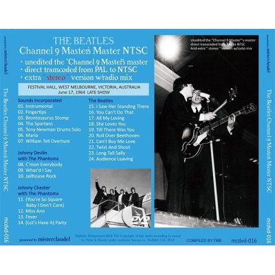 画像2: THE BEATLES / CHANNEL 9 MASTER'S MASTER NTSC 【DVD】