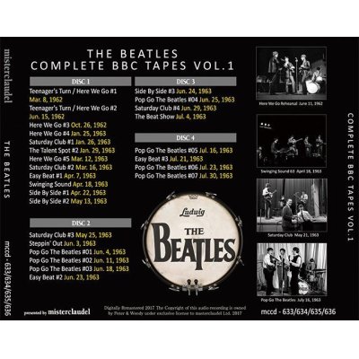 画像2: THE BEATLES / COMPLETE BBC TAPES Vol.1 【4CD＋解説BOOK】