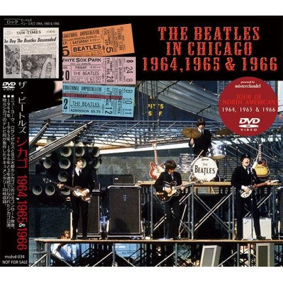 画像1: THE BEATLES / THE BEATLES IN CHICAGO 1964, 1965 & 1966 【DVD】