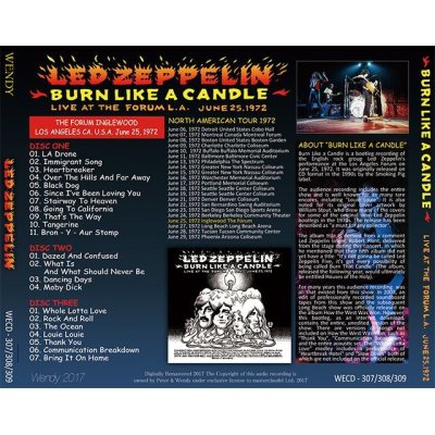 画像2: LED ZEPPELIN / BURN LIKE A CANDLE 【3CD】