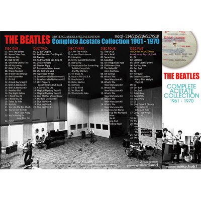 画像2: THE BEATLES / COMPLETE ACETATE COLLECTION 1961-1970 【5CD】