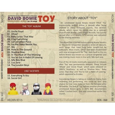 画像2: DAVID BOWIE / TOY - Unreleased Album - 【1CD】