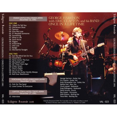 画像2: GEORGE HARRISON / ONCE IN A LIFETIME 1991 【2CD】