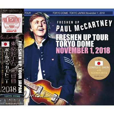 画像1: PAUL McCARTNEY / FRESHEN UP TOKYO DOME November 1, 2018 【3CD】