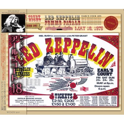 画像1: LED ZEPPELIN / EALR'S COURT May 18, 1975 【3CD】
