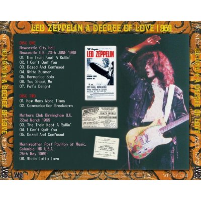 画像2: LED ZEPPELIN / A DECREE OF LOVE 【2CD】