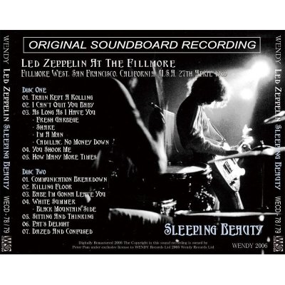 画像2: LED ZEPPELIN / SLEEPING BEAUTY 【2CD】