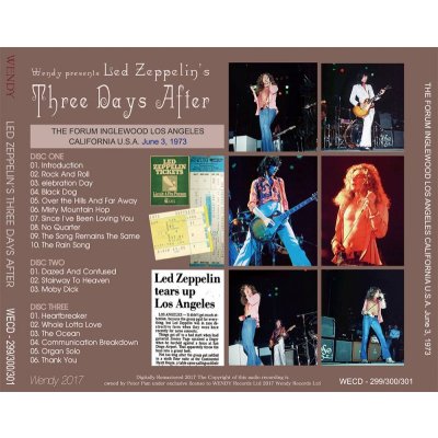 画像2: LED ZEPPELIN / THREE DAYS AFTER 【3CD】