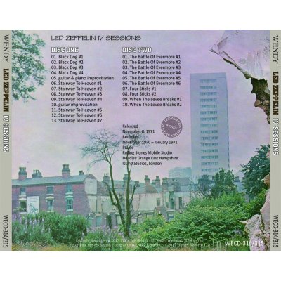 画像2: LED ZEPPELIN IV SESSIONS 【2CD】