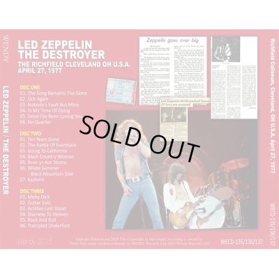 画像2: LED ZEPPELIN / THE DESTROYER 【3CD】