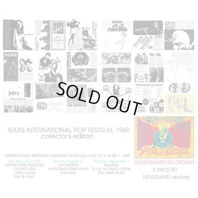 画像1: LED ZEPPELIN / TEXAS INTERNATIONAL POP FESTIVAL 【5CD】