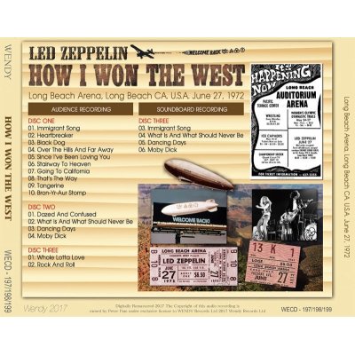 画像2: LED ZEPPELIN / HOW I WON THE WEST 【3CD】