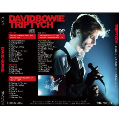 画像2: DAVID BOWIE / TRIPTYCH 【2CD+DVD】