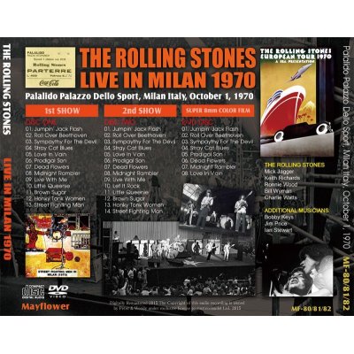 画像2: THE ROLLING STONES / LIVE IN MILAN 1970 【2CD+DVD】