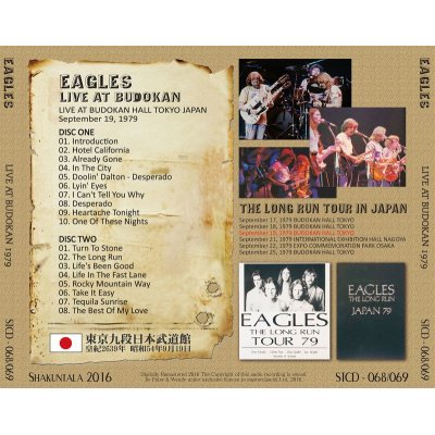 画像2: EAGLES 1979 LIVE AT BUDOKAN 2CD