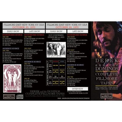 画像2: DEREK & THE DOMINOS / COMPLETE FILLMORE TAPES 【10CD】