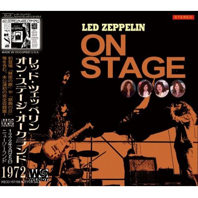 画像1: LED ZEPPELIN / ON STAGE AUCKLAND 【2CD】