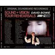 画像2: DAVID BOWIE / SOUND + VISION TOUR REHEARSALS 【2CD】 (2)