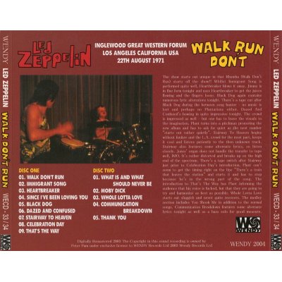 画像2: LED ZEPPELIN / WALK DON'T RUN 【2CD】