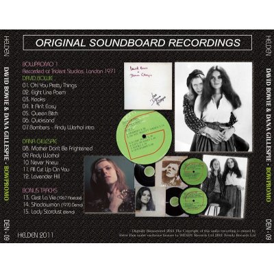 画像2: DAVID BOWIE / BOWPROMO 【1CD】