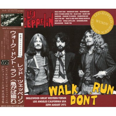 画像1: LED ZEPPELIN / WALK DON'T RUN 【2CD】