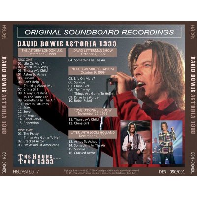 画像2: DAVID BOWIE / ASTORIA 1999 【2CD】