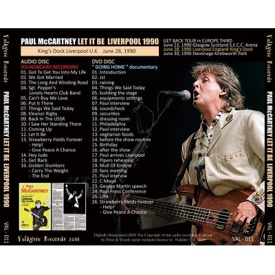 画像2: PAUL McCARTNEY / LET IT BE LIVERPOOL 1990 【CD+DVD】