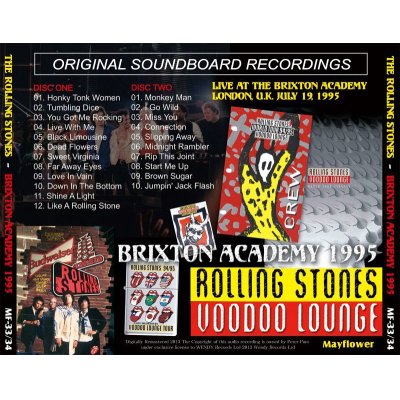 画像2: THE ROLLING STONES / BRIXTON ACADEMY 1995 【2CD】