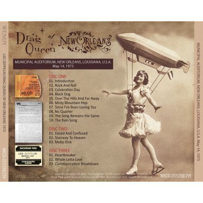 画像2: LED ZEPPELIN / DRAG QUEEN OF NEW ORLEANS 【3CD】