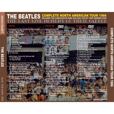 画像2: THE BEATLES / COMPLETE NORTH AMERICAN TOUR 1966 【CD+2DVD】