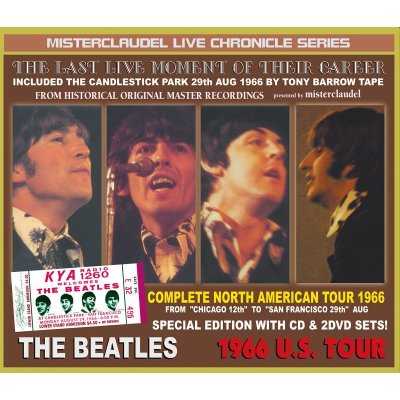 画像1: THE BEATLES / COMPLETE NORTH AMERICAN TOUR 1966 【CD+2DVD】