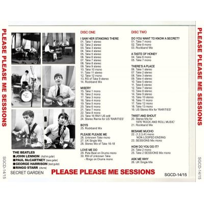 画像2: THE BEATLES / PLEASE PLEASE ME SESSIONS 【2CD】