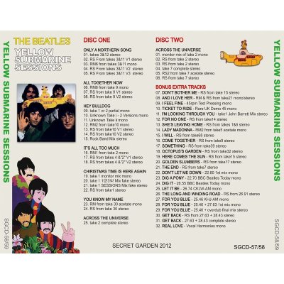 画像2: THE BEATLES / YELLOW SUBMARINE SESSIONS 【2CD】