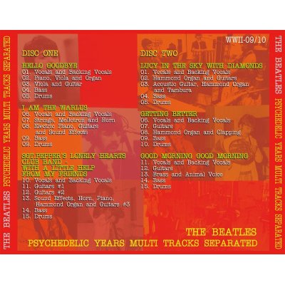 画像2: THE BEATLES / PSYCHEDELIC YEARS MULTI TRACKS SEPARATED 【2CD】