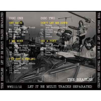 画像2: THE BEATLES / LET IT BE MULTI TRACKS SEPARATED 【2CD】